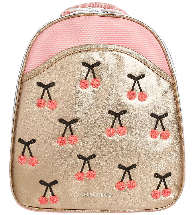 Jeune Premier Børnehavetaske - Ralphie - 10L - Cherry Pompon