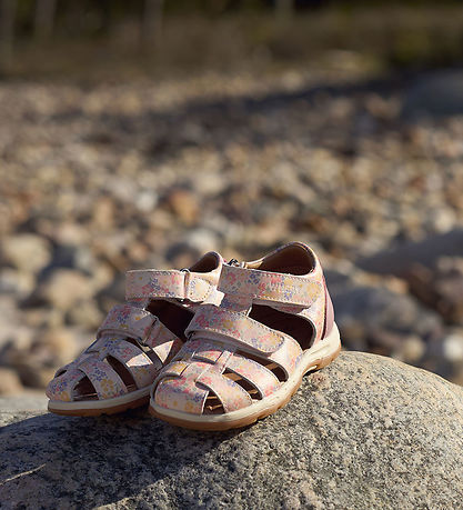 Wheat Sandals - Free - Multi Flowers