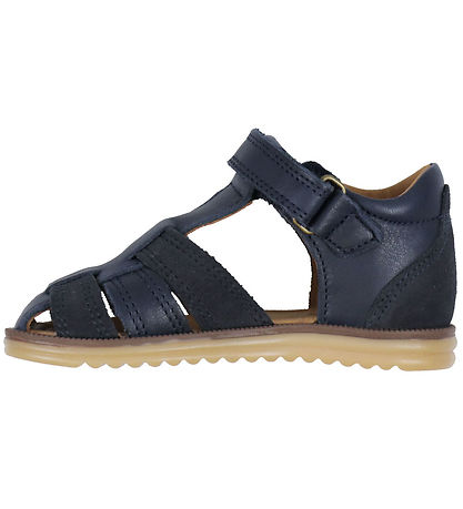 Wheat Sandals - Sky - Navy Stripe