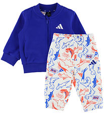 adidas Performance Sweatsæt - I ADRPT FZ ST - Royal Blue adidas Performance Sweatsæt - I ADRPT FZ ST - Royal Blue