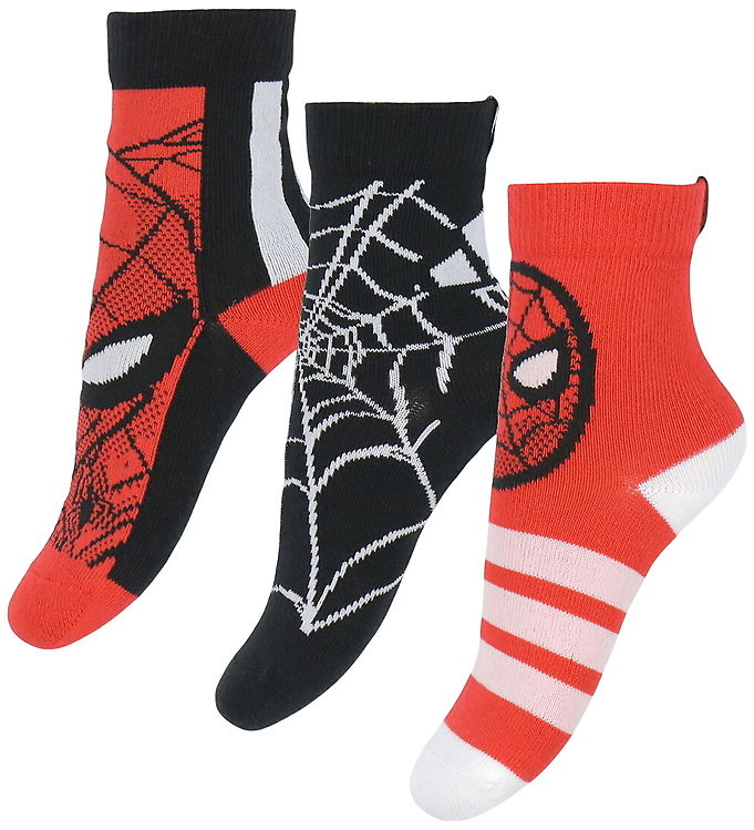 adidas Performance Strømper - Spider-Man - 3-pak - Purrub/Black