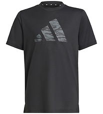 adidas Performance T-shirt - J TR-ES CAM TE - Sort adidas Performance T-shirt - J TR-ES CAM TE - Sort