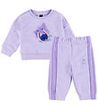 adidas Performance Sweatsæt - Stitch - I DY LS JOG - VIOTON/LPUR adidas Performance Sweatsæt - Stitch - I DY LS JOG - VIOTON/LPUR
