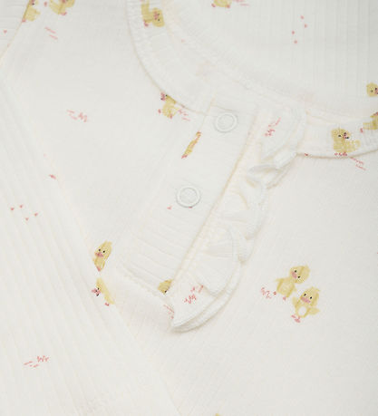 Minymo Nattøj - Marshmallow White Minymo Nattøj - Marshmallow White