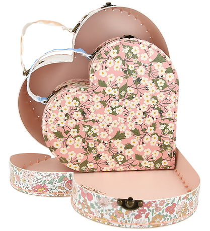 Meri Meri Suitcases - 2-Pack - Liberty Heart