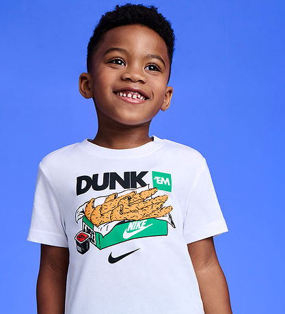 Nike T-skjorte - Dunk Em Tenders - Hvit