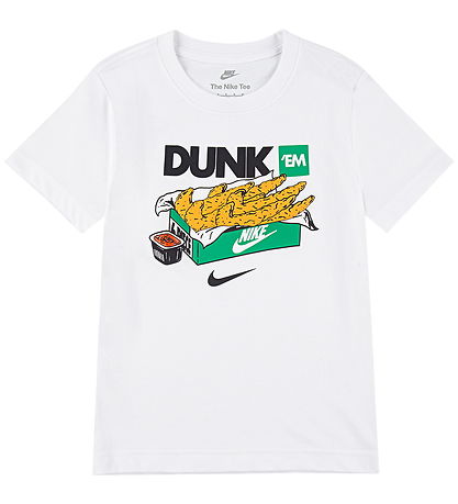 Nike T-skjorte - Dunk Em Tenders - Hvit
