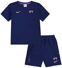 Nike Shortssæt - T-shirt/Shorts - Blue Void Nike Shortssæt - T-shirt/Shorts - Blue Void