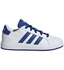adidas Performance Sko - Grand Court 2.0 K - Hvid/Blå adidas Performance Sko - Grand Court 2.0 K - Hvid/Blå