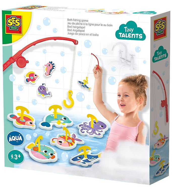 SES Creative Badelegetøj - Fiskespil - Skumfisk