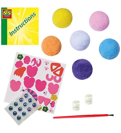 SES Creative Kreasæt - Pompon Kæledyr