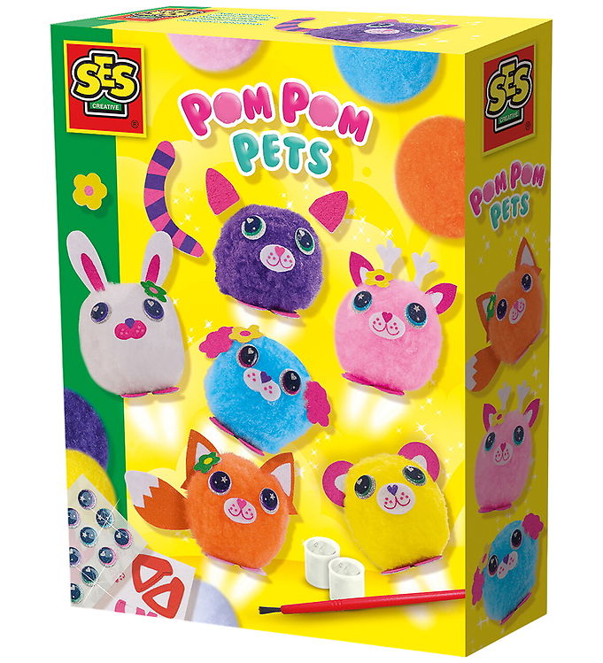 SES Creative Pom Pom kæledyr - (S14789)