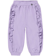 Molo Sweatpants - Sallie - Faded Purple Molo Sweatpants - Sallie - Faded Purple
