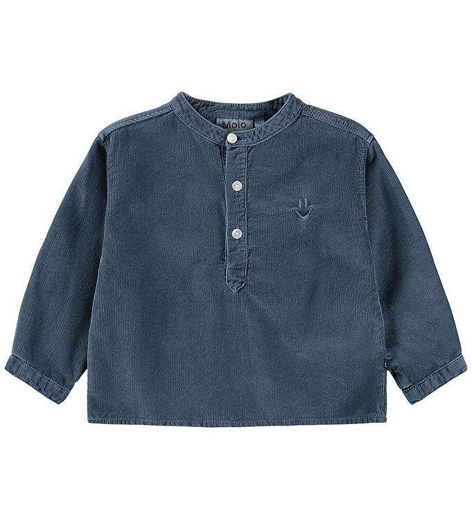 Molo Skjorte - Fløjl - Enoz - Evening Sky