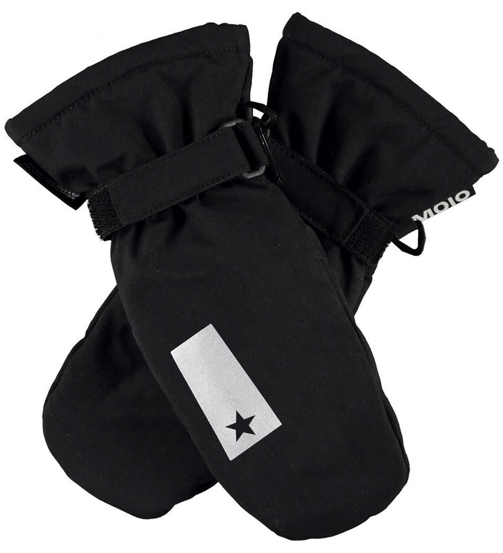 Molo Fäustlinge - Mitzy - Schwarz - Molo - 3-5 Jahre (98-110) - Handschuhe/Fäustlinge