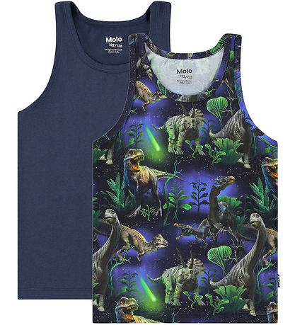Molo Onderhemden - Jayden - 2-pack - Dino Galaxy