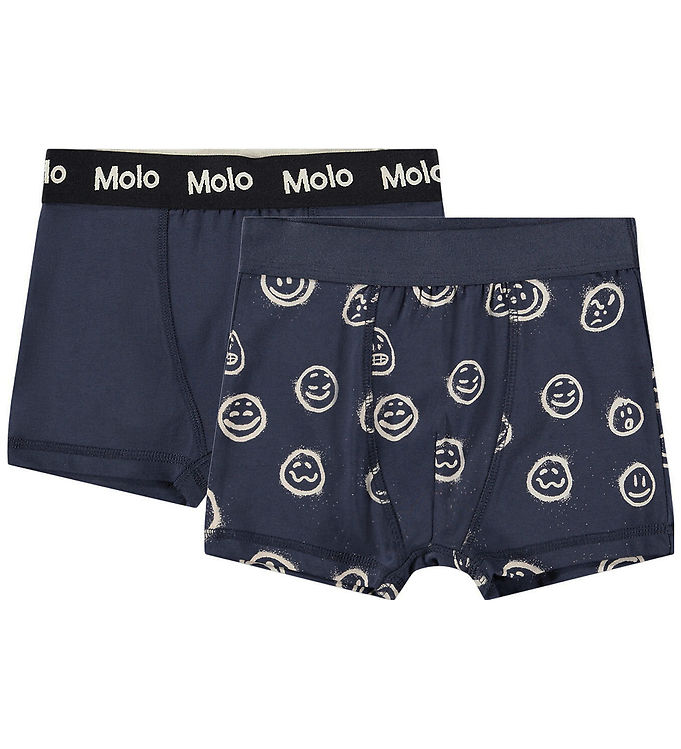 Molo Boxershorts - Justin - 2-pak - Moods Blue