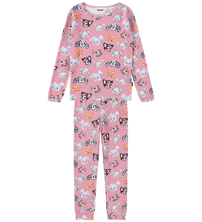 Molo Nattøj - Lue - Itty Bitty Blush