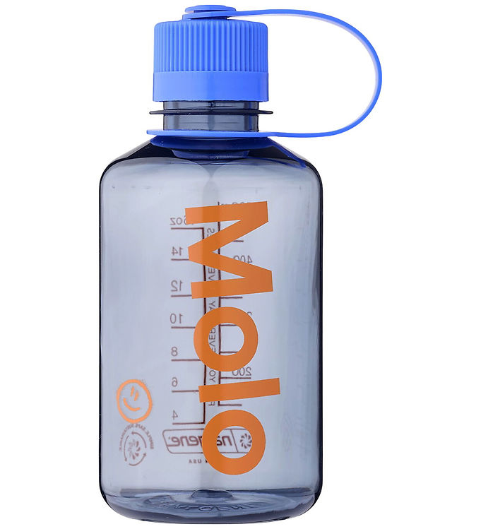 Molo Drikkedunk - 500 ml - Grey Sky/Blå