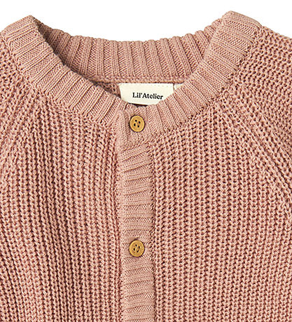 Lil' Atelier Cardigan - Knitted - Noos - NmnEmlen - Misty Rose