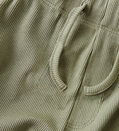 Lil' Atelier Shorts - Rib - NmmGago - Seagrass