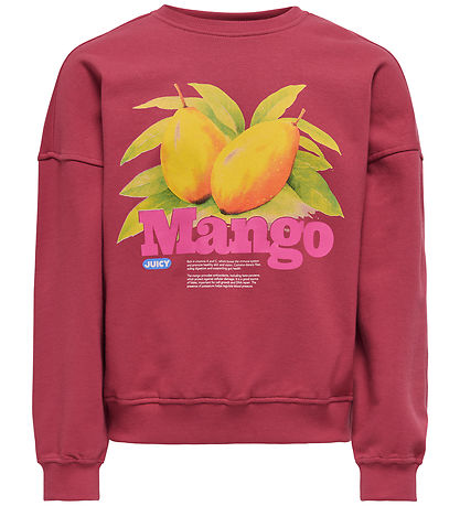 Kids Only Sweatshirt - KonPhilea - Earth Red/Mango