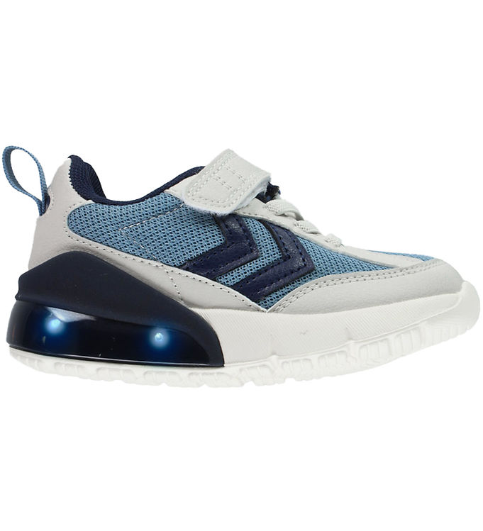 Hummel Sko m. Lys - Daylight JR - Faded Denim