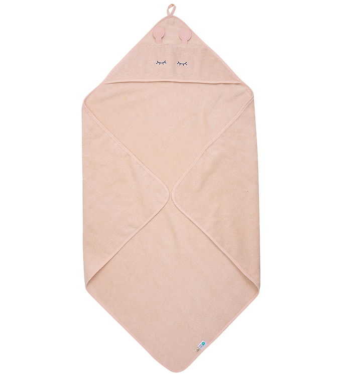 Pippi Babyhåndklæde – 83 x 83 cm – Rose Dust