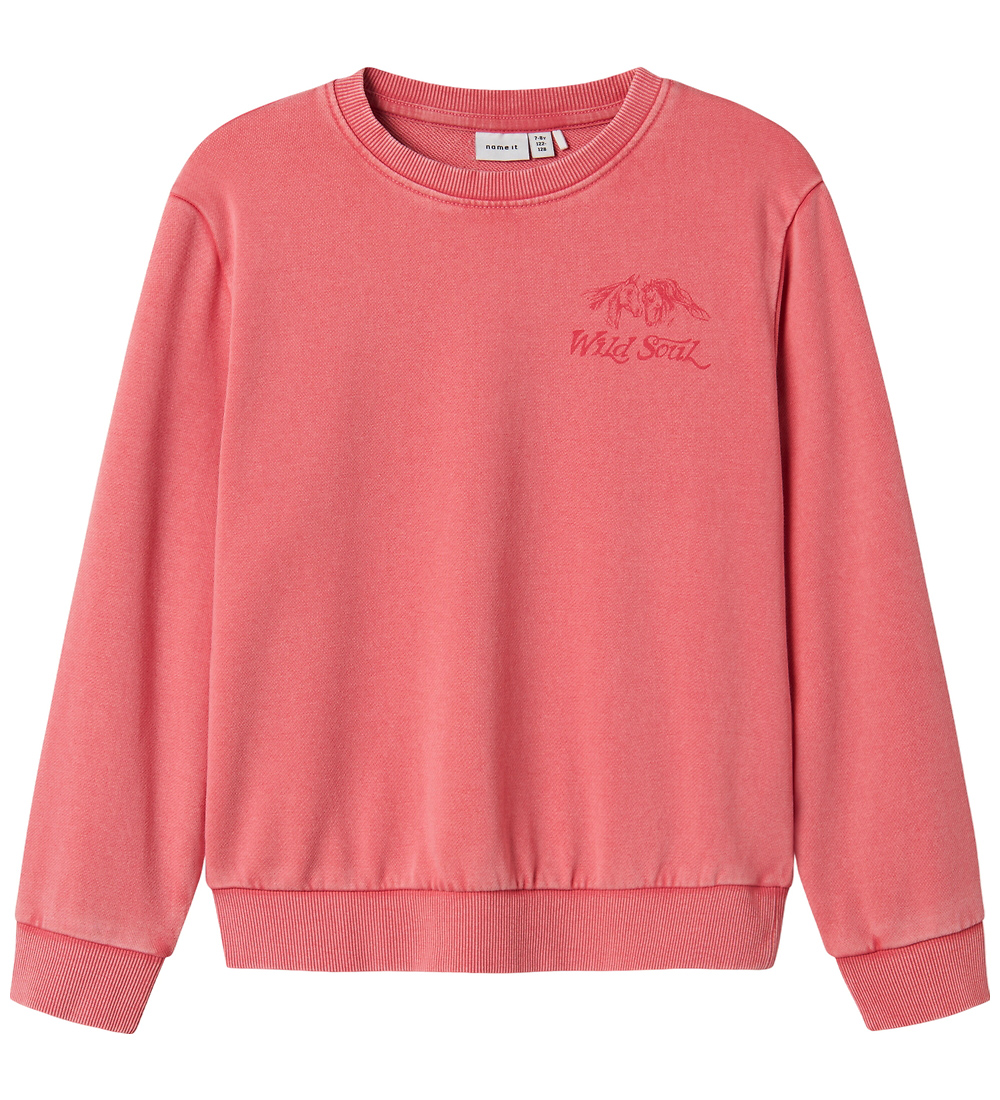 Name It Sweatshirt - NkfKassia Nreg - Rapture Rose - Name It - 6 Jahre (116) - Sweatshirts