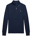 Polo Ralph Lauren Bluse m. Lynlås - Navy Polo Ralph Lauren Bluse m. Lynlås - Navy