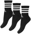 adidas Performance Strømper - 3-pak - 3S C CRW - Sort/Hvid adidas Performance Strømper - 3-pak - 3S C CRW - Sort/Hvid