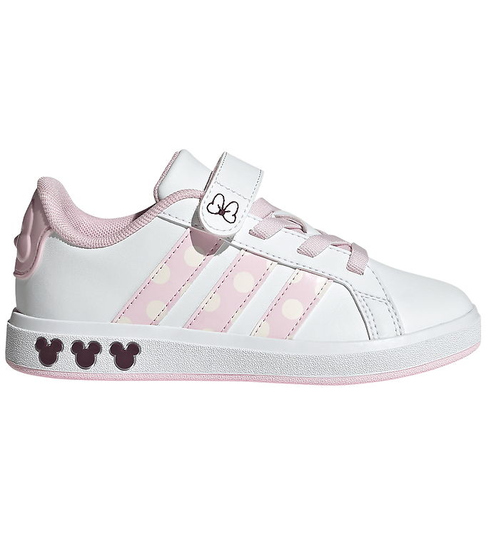 adidas Performance Grand Court Minnie EL Sko - Ftwwht/Clpink