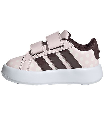 adidas Performance Sko - Grand Court Minnie CF - CLPINK/AURRUB/C