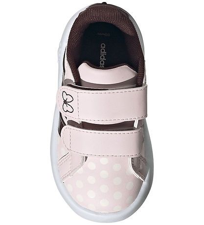 adidas Performance Sko - Grand Court Minnie CF - CLPINK/AURRUB/C