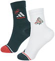 adidas Performance Strømper - 2-pak - Pizza - White/Aurivy/Wonwh adidas Performance Strømper - 2-pak - Pizza - White/Aurivy/Wonwh