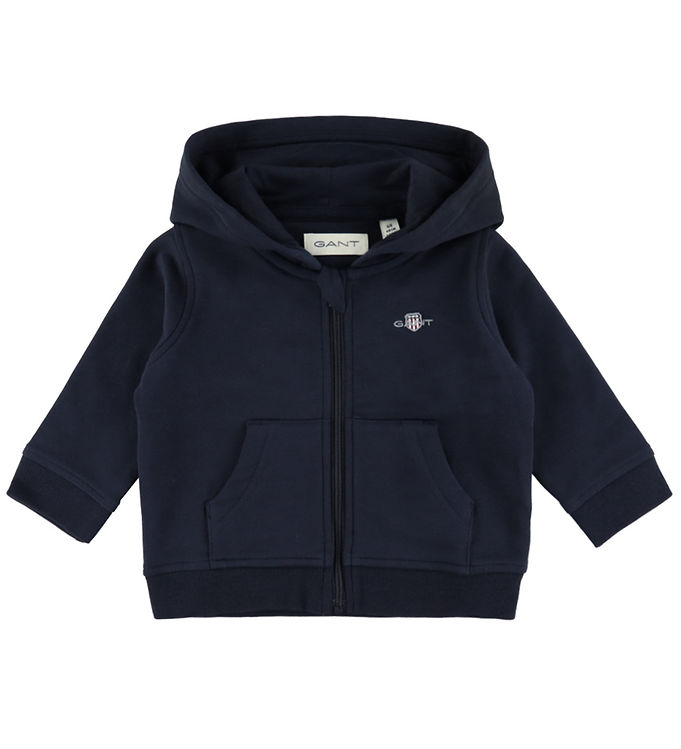 GANT Cardigan - Shield - Marine