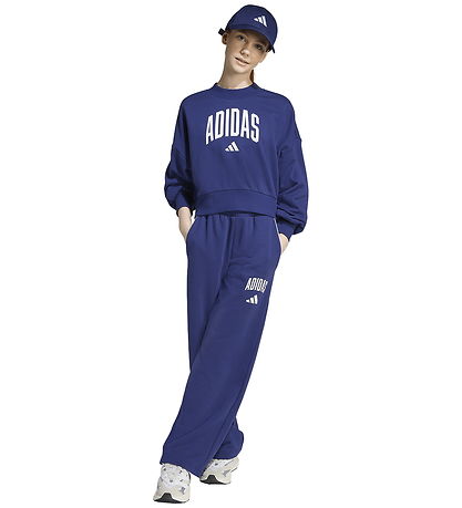 adidas Performance Sweatpants - JG CLGT W - Dkblue/White