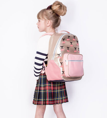 Jeune Premier Rygsæk - New Bobbie - 20L - Cherry Pompon