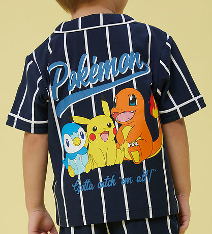 Name It T-shirt - NmmMaska - Pokémon - Navy Blazer Name It T-shirt - NmmMaska - Pokémon - Navy Blazer