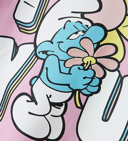 Name It Bluse - NmfFrida - Smølferne - Pink Frosting Name It Bluse - NmfFrida - Smølferne - Pink Frosting