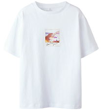 Name It T-shirt - NkmFfrode - Bright White Name It T-shirt - NkmFfrode - Bright White