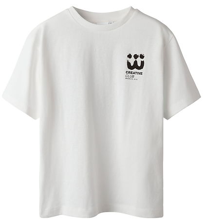 Name It T-shirt - NkmFelix - Cloud Dancer Name It T-shirt - NkmFelix - Cloud Dancer