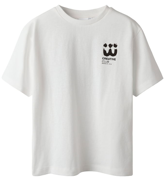 Name It T-shirt - NkmFelix - Cloud Dancer