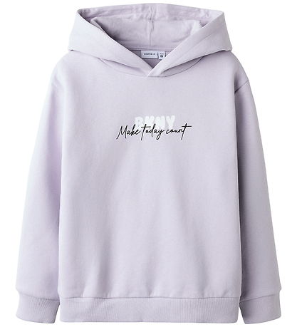 Name It Hættetrøje - NkfFinine - Misty Lilac Name It Hættetrøje - NkfFinine - Misty Lilac