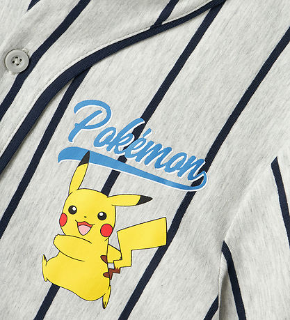 Name It Shortssæt - NkmMaska - Pokémon - Lysegråmeleret Name It Shortssæt - NkmMaska - Pokémon - Lysegråmeleret