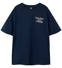 Name It T-shirt - NkmDuster - Ombre Blue/Croissant Name It T-shirt - NkmDuster - Ombre Blue/Croissant