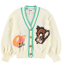 Molo Cardigan - Strik - Uld - Gaby - Buttercream Molo Cardigan - Strik - Uld - Gaby - Buttercream