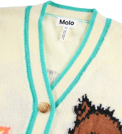 Molo Cardigan - Strik - Uld - Gaby - Buttercream Molo Cardigan - Strik - Uld - Gaby - Buttercream