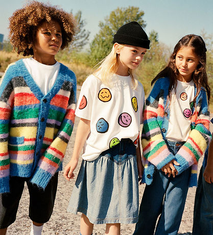 Molo Cardigan - Strik - Uld - Brutus - Fyzzy Stripe Molo Cardigan - Strik - Uld - Brutus - Fyzzy Stripe