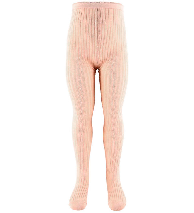 Molo Strømpebukser - Rib - Rose Cloud